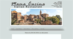 Desktop Screenshot of mama-cucina.com